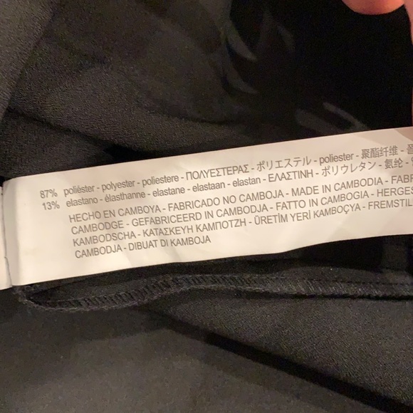 Zara Black Mini Mod Boxy Studded Skirt - Picture 12 of 12